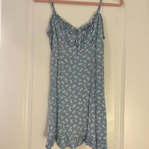 PacSun Blue Floral Sundress - Size XS